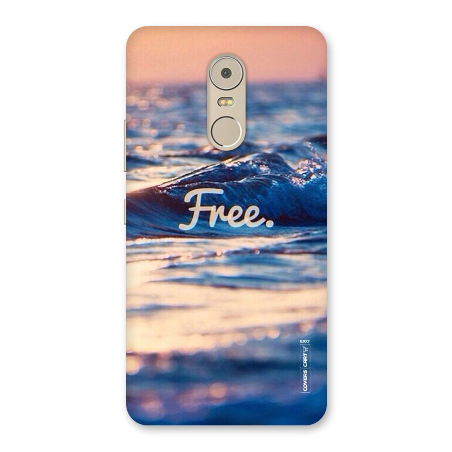 Set Yourself Free Back Case for Lenovo K6 Note