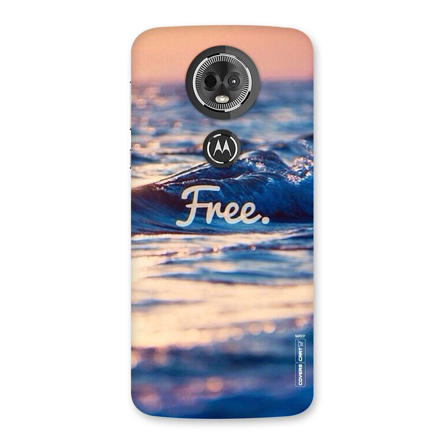 Set Yourself Free Back Case for Moto E5 Plus