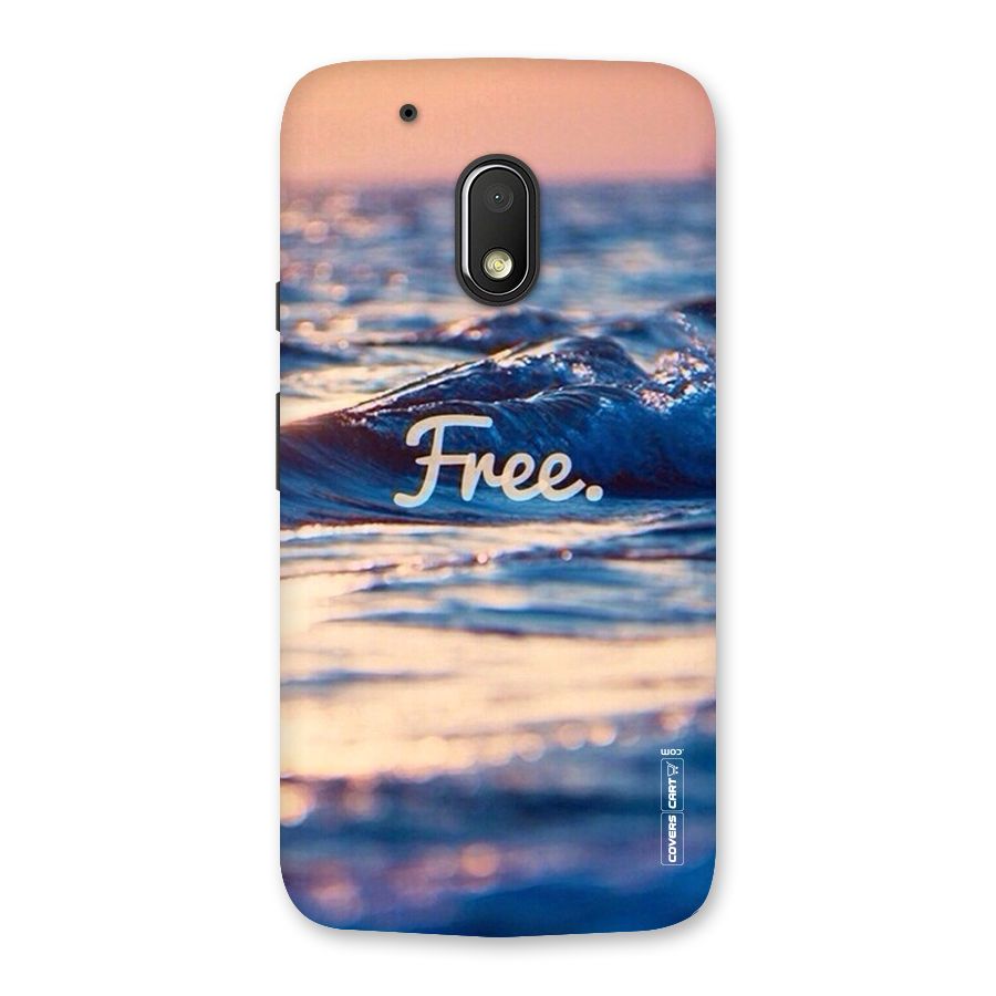 Set Yourself Free Back Case for Moto G4 Play