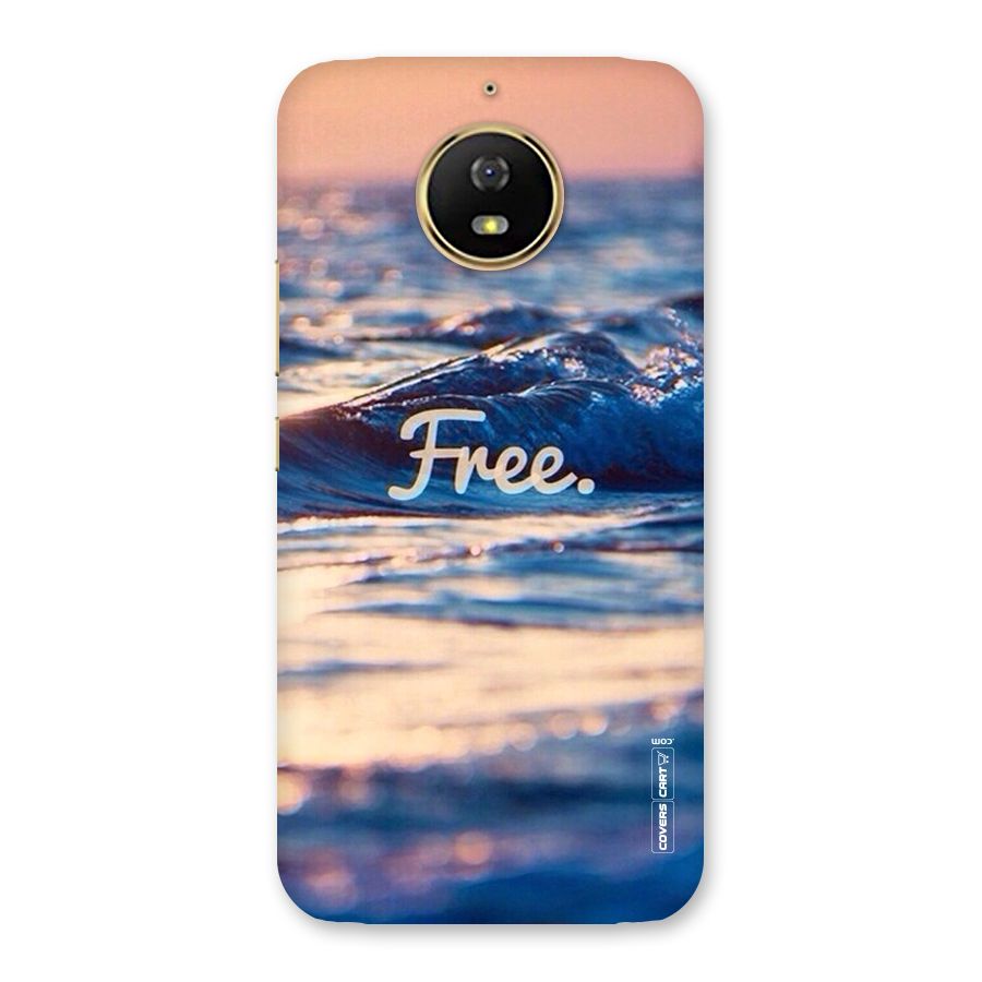 Set Yourself Free Back Case for Moto G5s