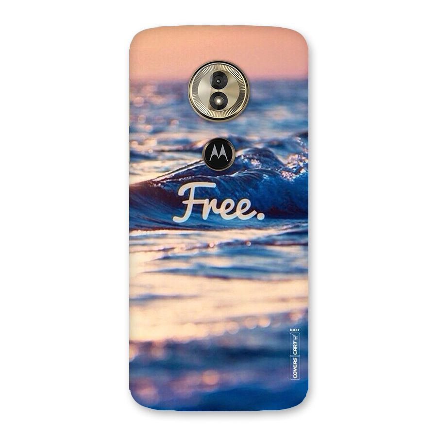 Set Yourself Free Back Case for Moto G6 Play
