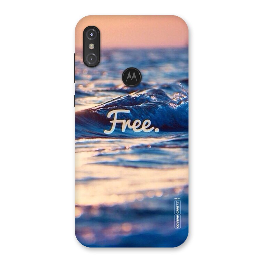 Set Yourself Free Back Case for Motorola One Power