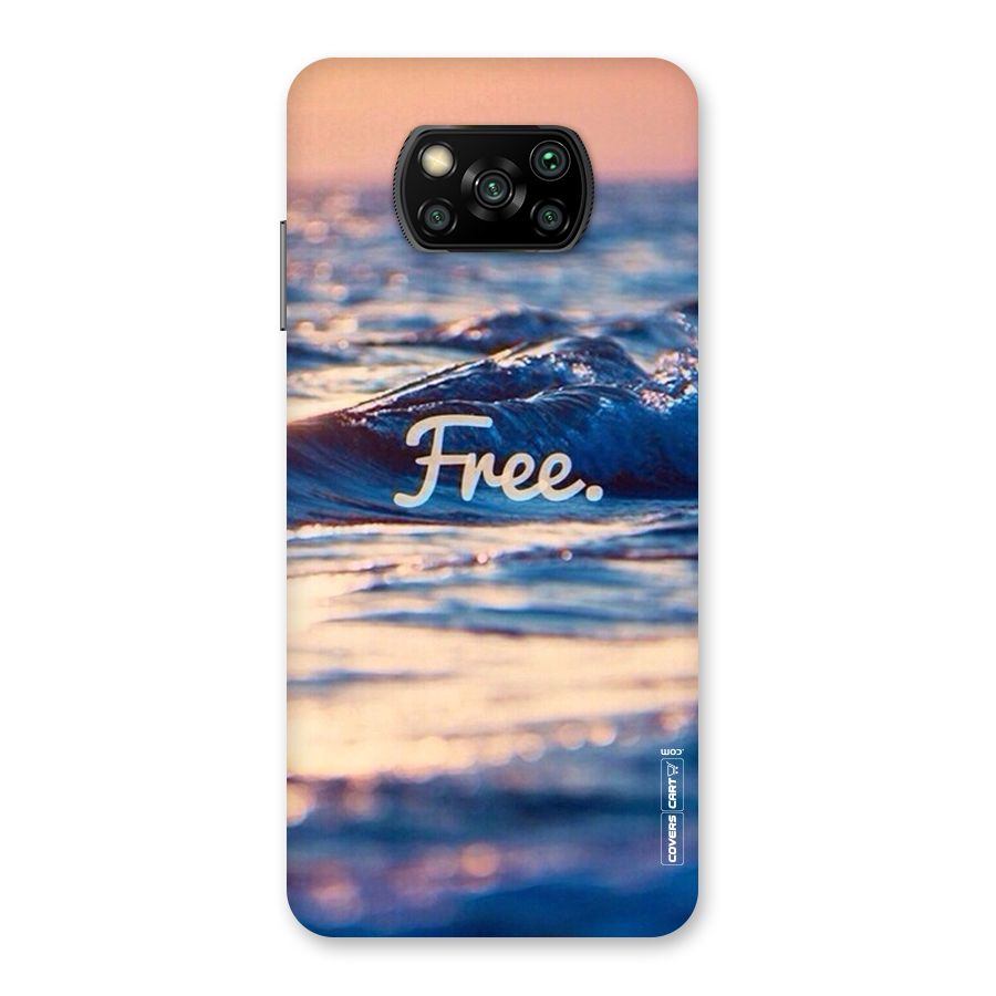 Set Yourself Free Back Case for Poco X3