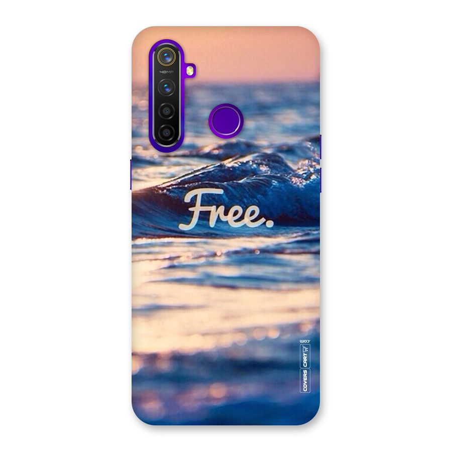 Set Yourself Free Back Case for Realme 5 Pro