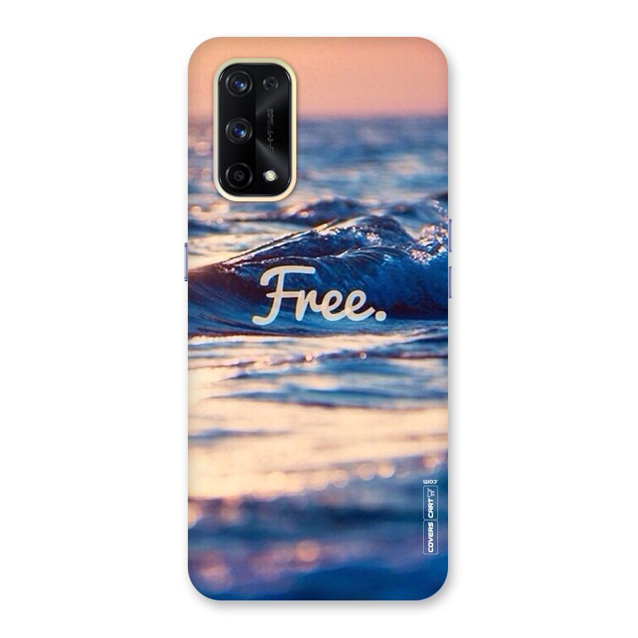 Set Yourself Free Glass Back Case for Realme X7 Pro