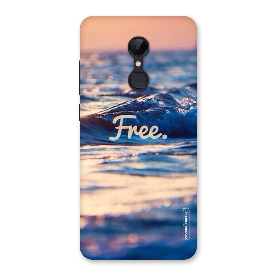 Set Yourself Free Back Case for Redmi 5