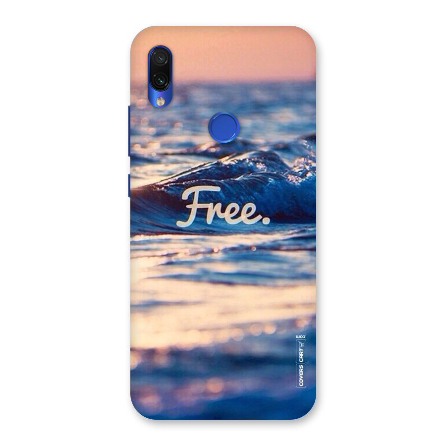 Set Yourself Free Back Case for Redmi Note 7S