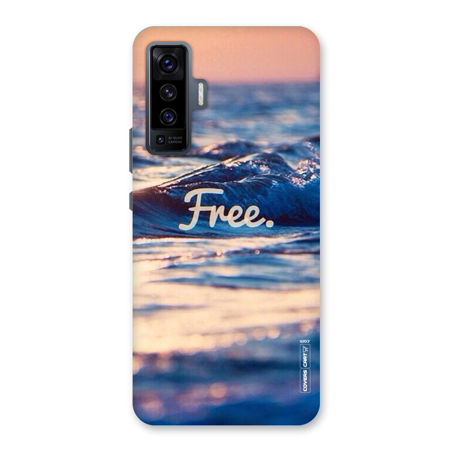 Set Yourself Free Back Case for Vivo X50