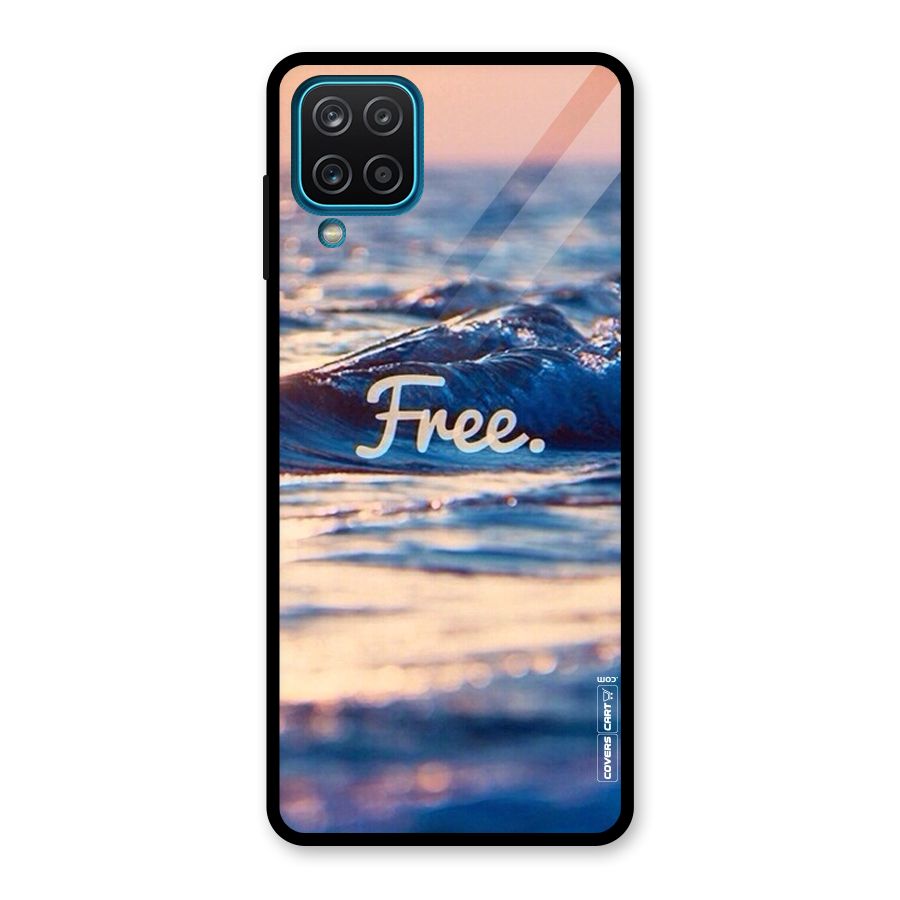 Set Yourself Free Glass Back Case for Galaxy A12