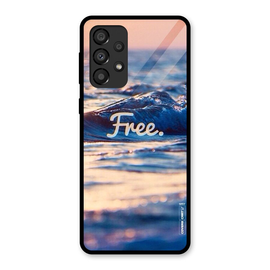 Set Yourself Free Glass Back Case for Galaxy A33 5G