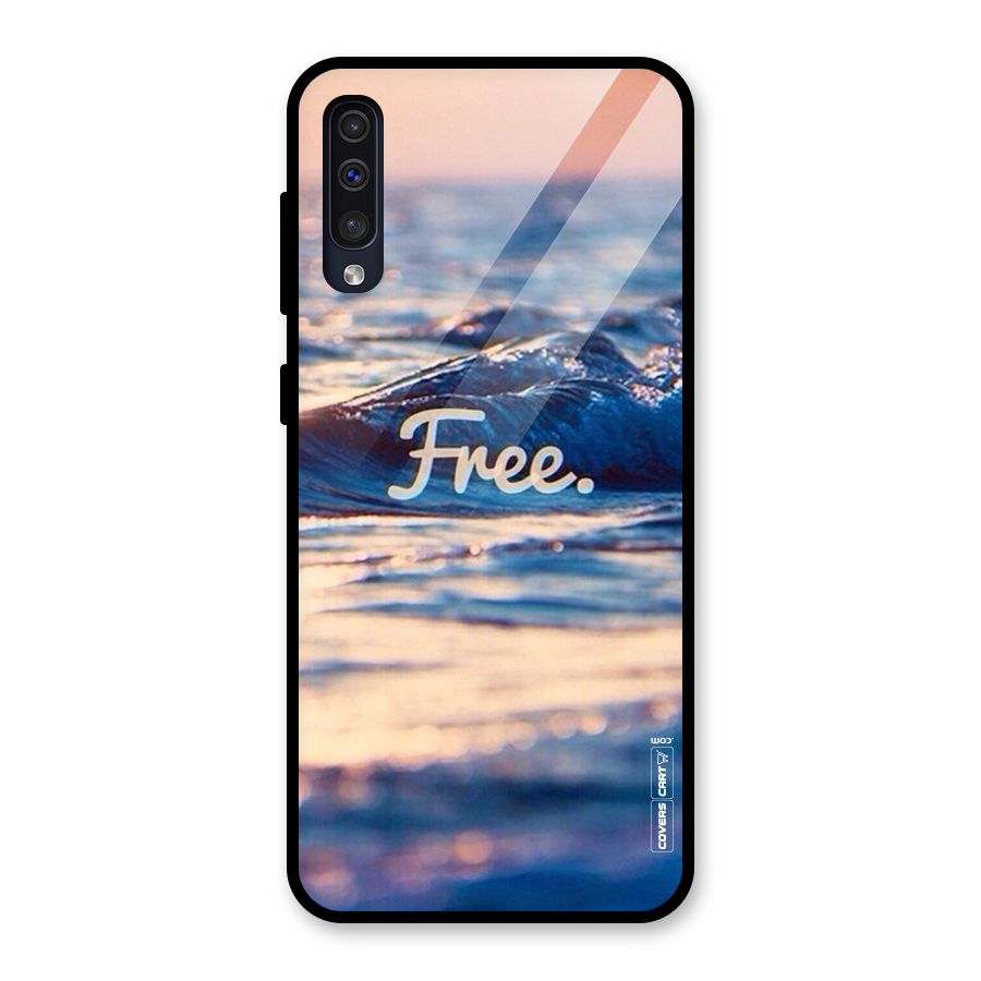 Set Yourself Free Glass Back Case for Galaxy A50