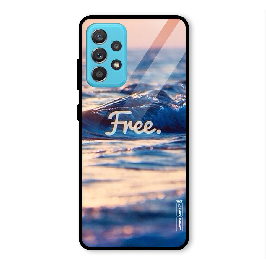 Set Yourself Free Glass Back Case for Galaxy A52s 5G