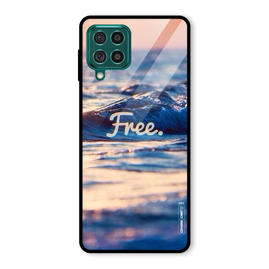 Set Yourself Free Glass Back Case for Galaxy F62