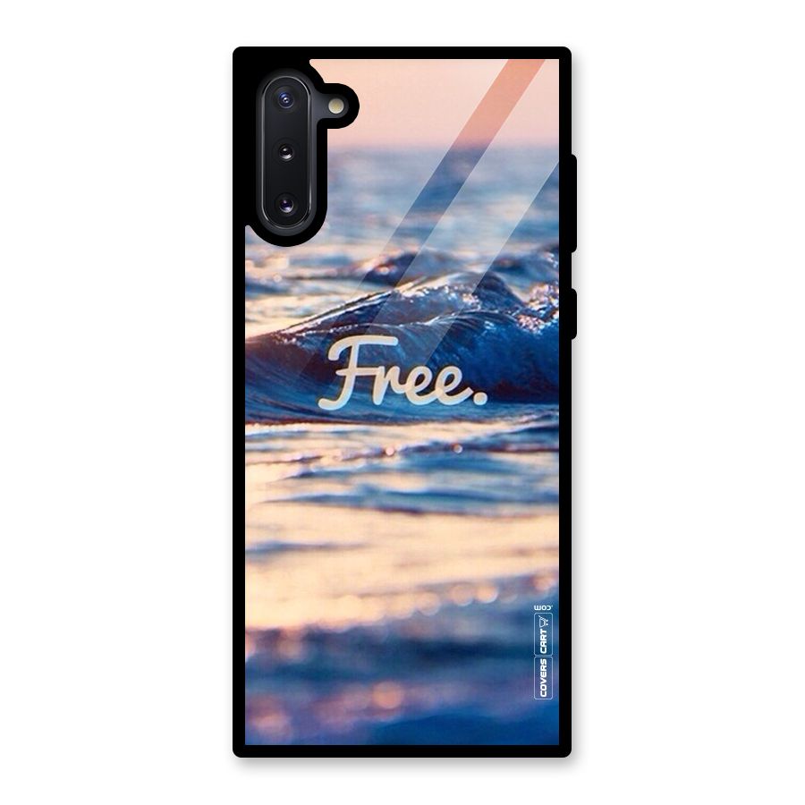 Set Yourself Free Glass Back Case for Galaxy Note 10
