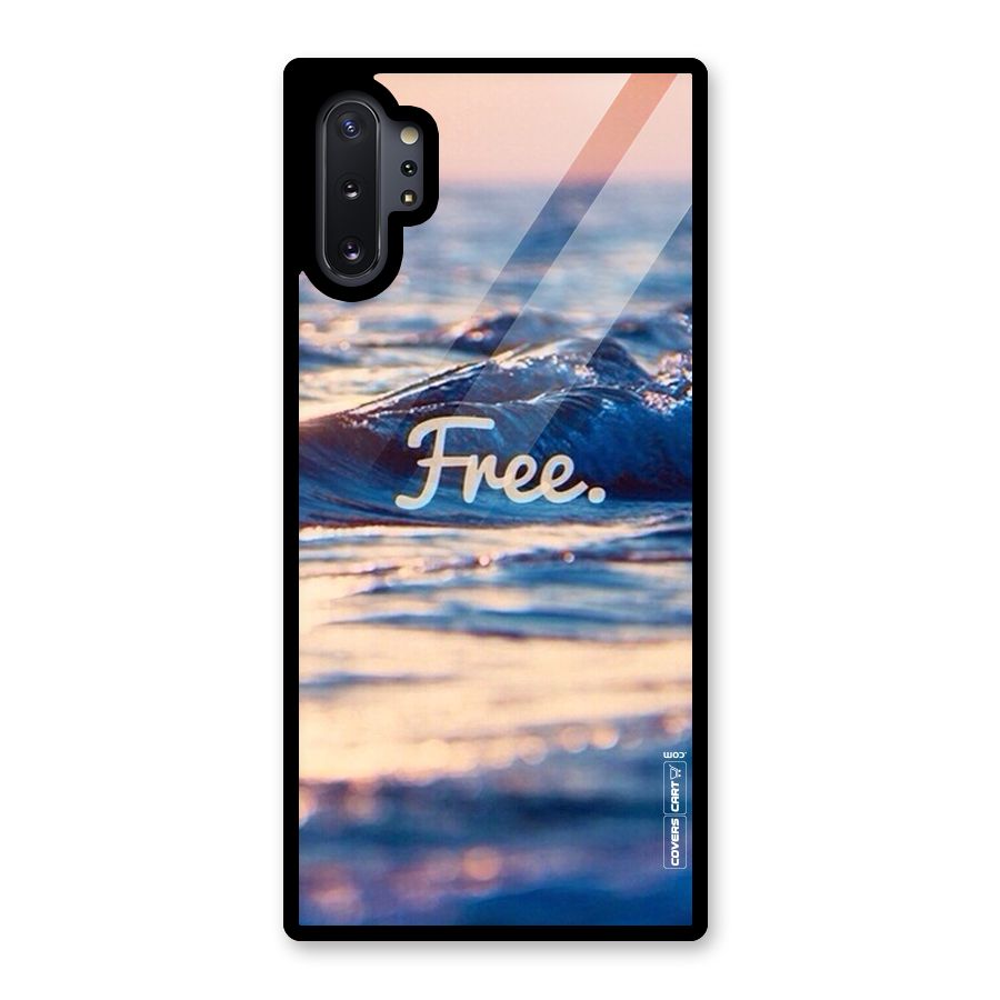 Set Yourself Free Glass Back Case for Galaxy Note 10 Plus