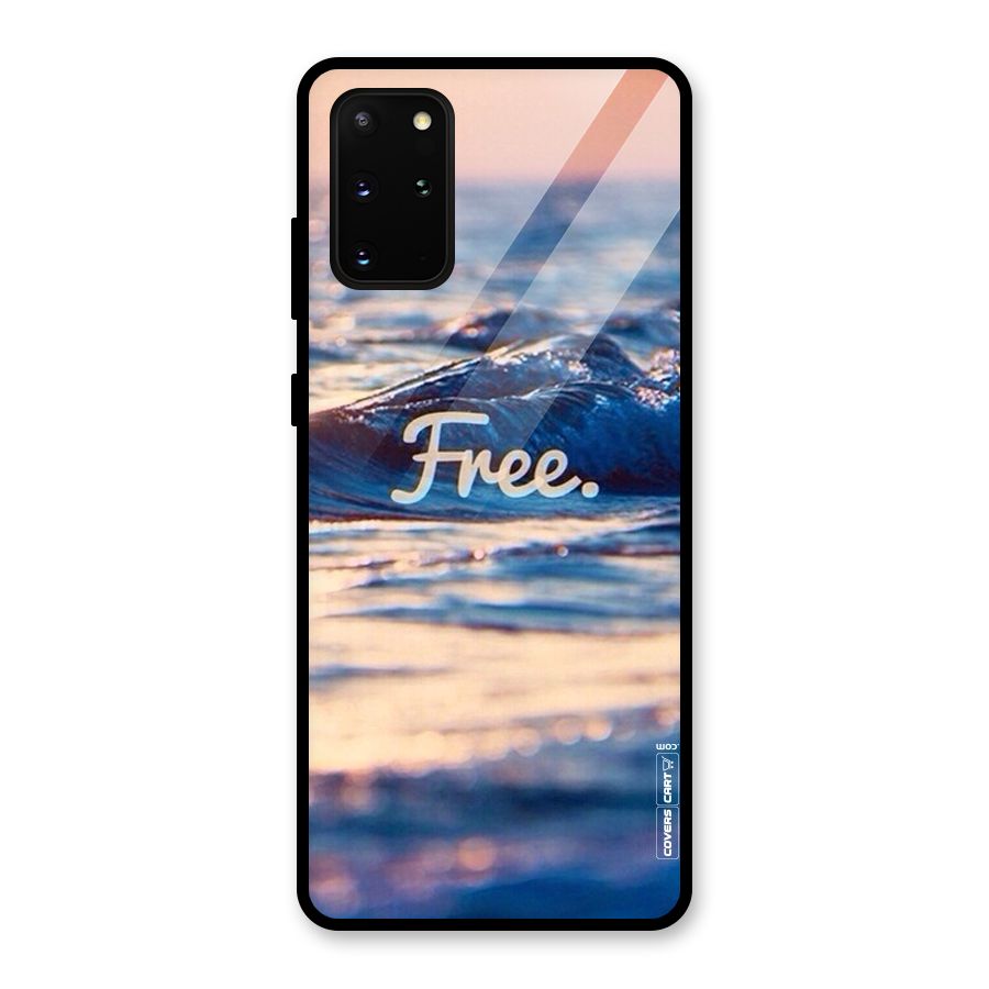 Set Yourself Free Glass Back Case for Galaxy S20 Plus