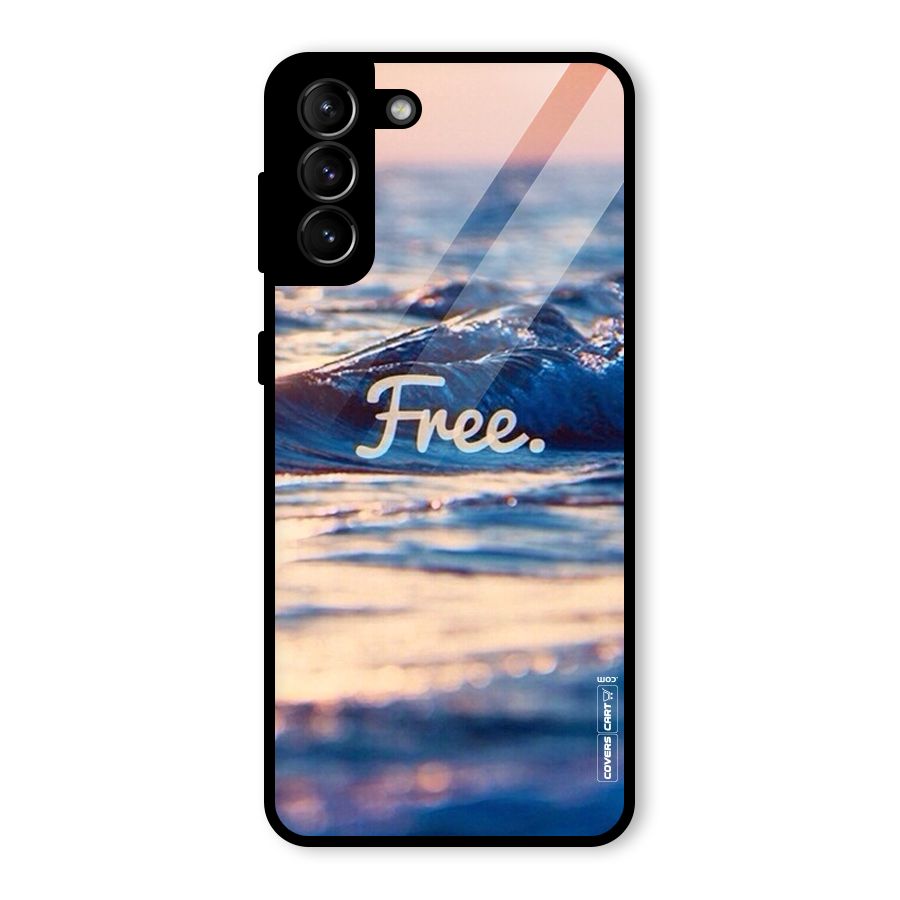 Set Yourself Free Glass Back Case for Galaxy S21 Plus