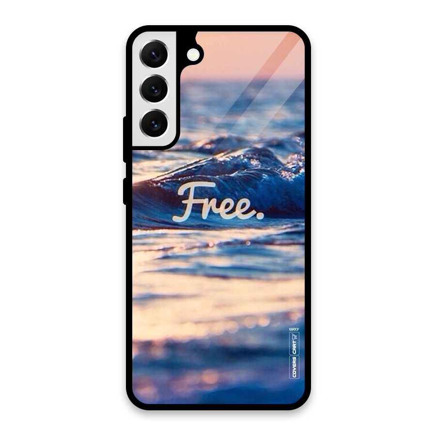 Set Yourself Free Glass Back Case for Galaxy S22 Plus 5G