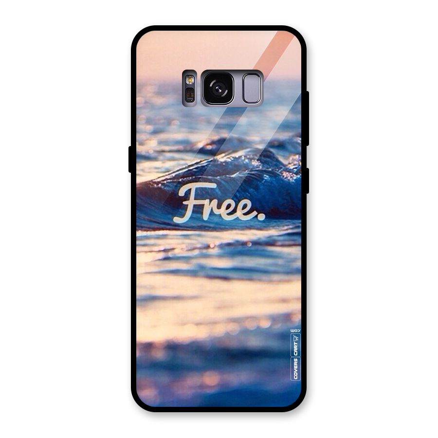 Set Yourself Free Glass Back Case for Galaxy S8