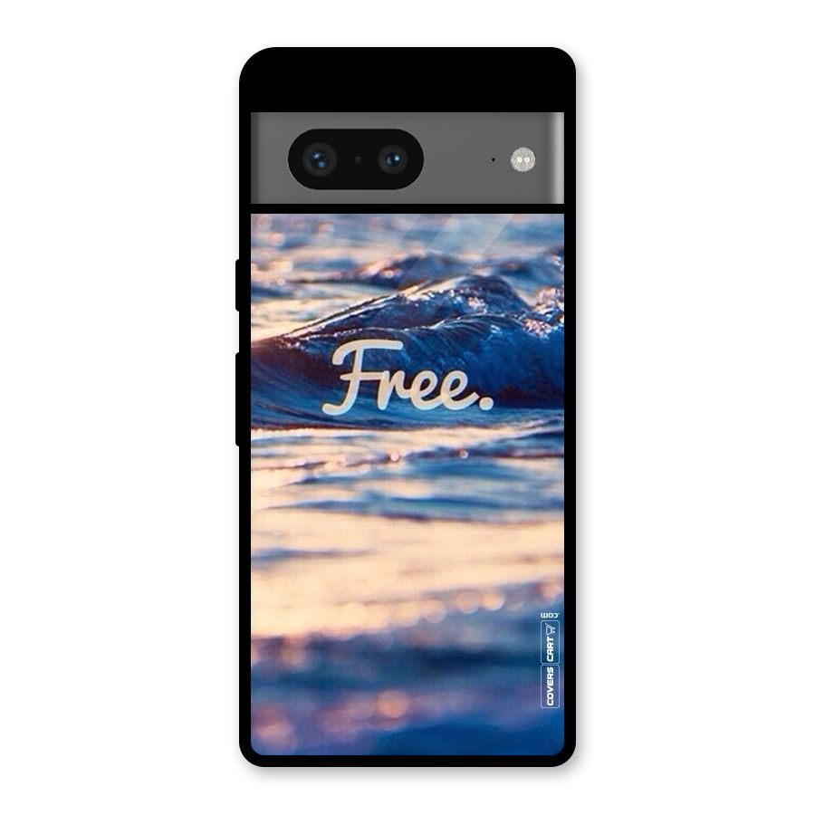 Set Yourself Free Glass Back Case for Google Pixel 7