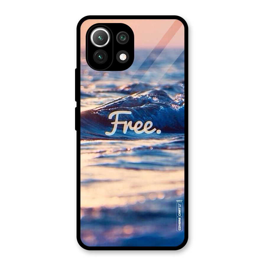 Set Yourself Free Glass Back Case for Mi 11 Lite NE 5G