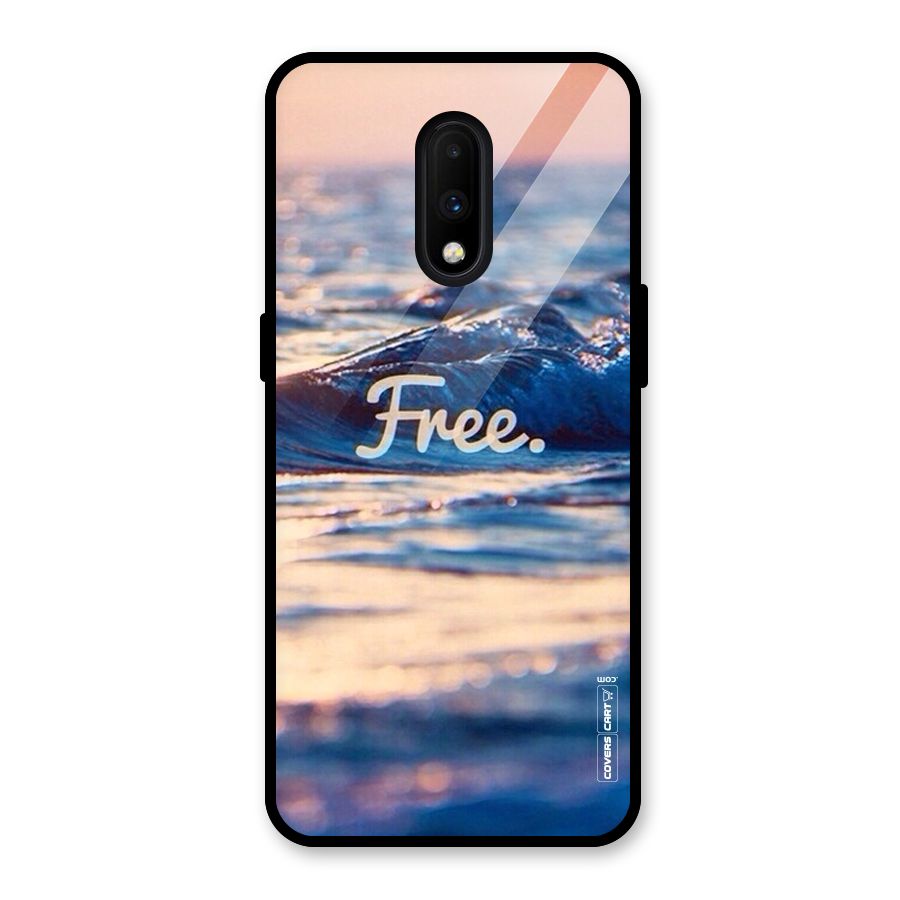 Set Yourself Free Glass Back Case for OnePlus 7