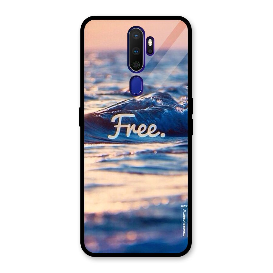 Set Yourself Free Glass Back Case for Oppo A9 (2020)