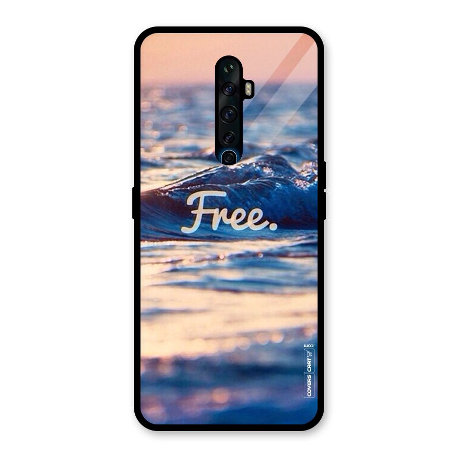 Set Yourself Free Glass Back Case for Oppo Reno2 Z