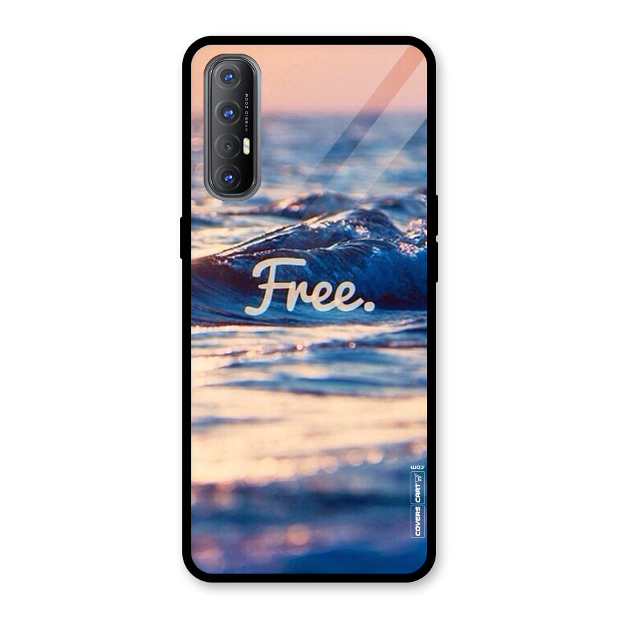 Set Yourself Free Glass Back Case for Oppo Reno3 Pro