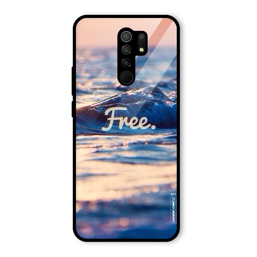 Set Yourself Free Glass Back Case for Poco M2