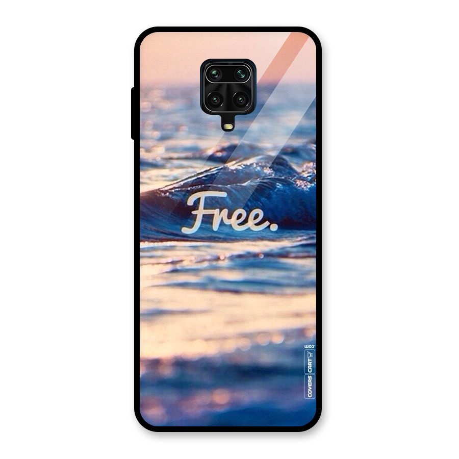 Set Yourself Free Glass Back Case for Poco M2 Pro