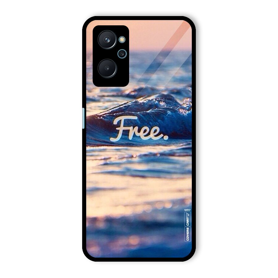 Set Yourself Free Glass Back Case for Realme 9i