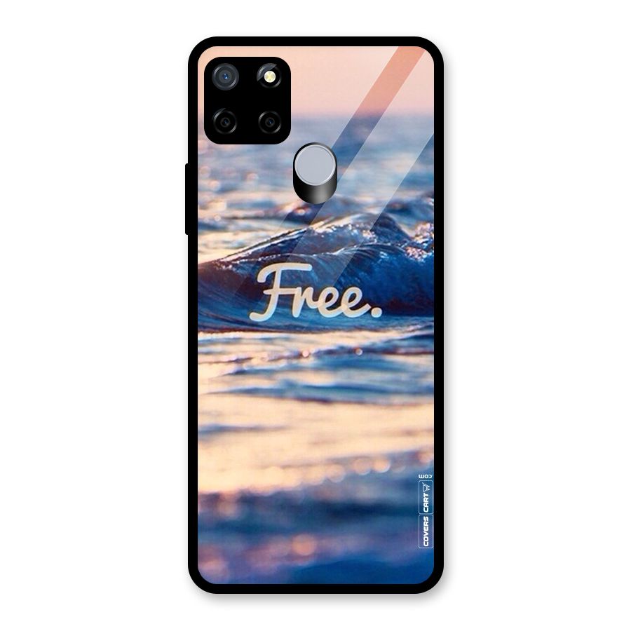 Set Yourself Free Glass Back Case for Realme C15