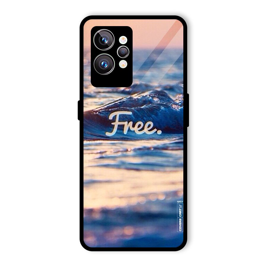 Set Yourself Free Glass Back Case for Realme GT2 Pro