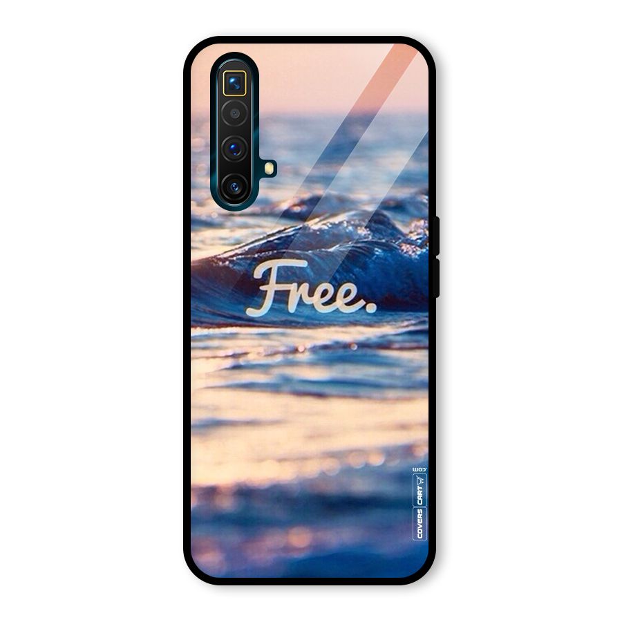 Set Yourself Free Glass Back Case for Realme X3 SuperZoom