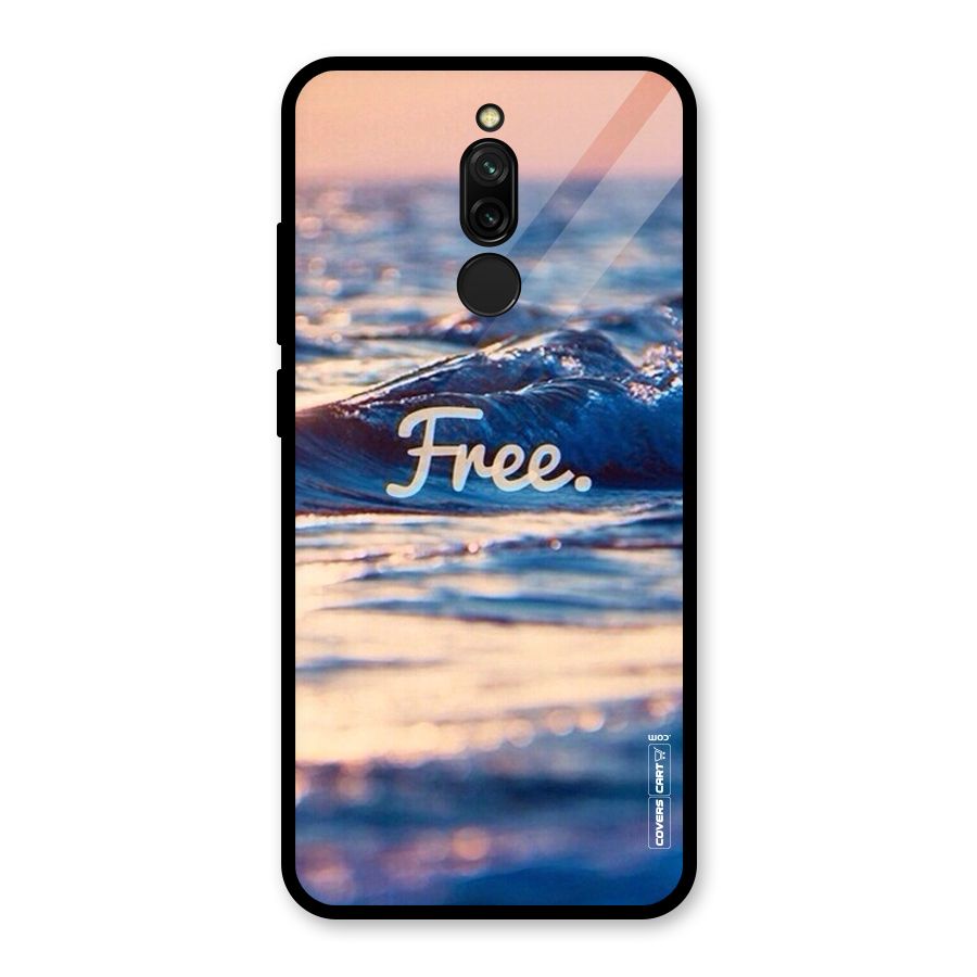 Set Yourself Free Glass Back Case for Redmi 8