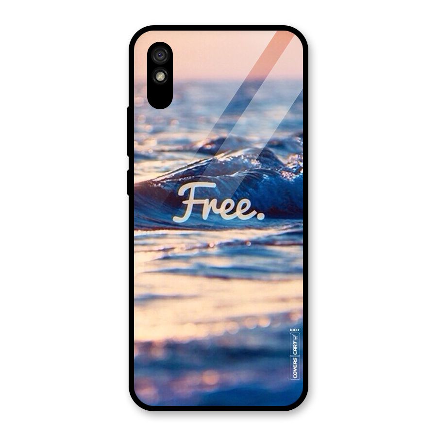 Set Yourself Free Glass Back Case for Redmi 9i
