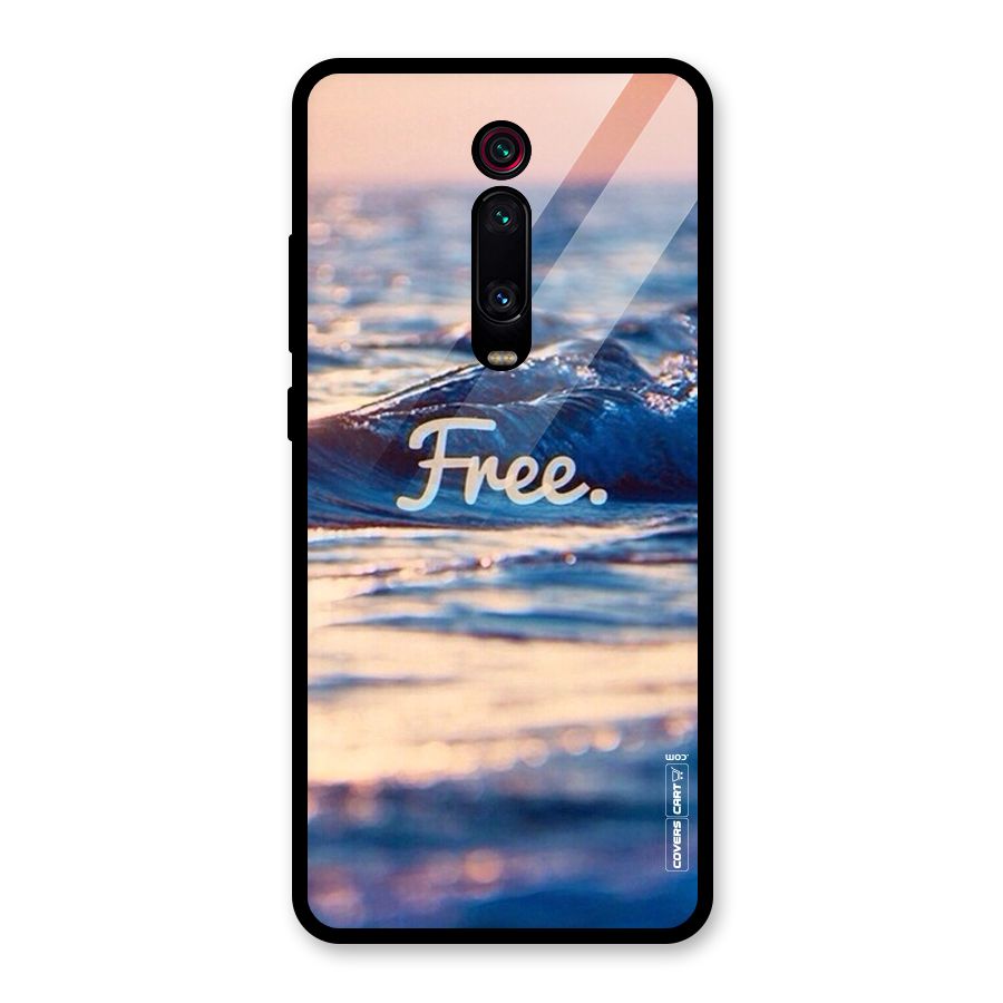 Set Yourself Free Glass Back Case for Redmi K20 Pro