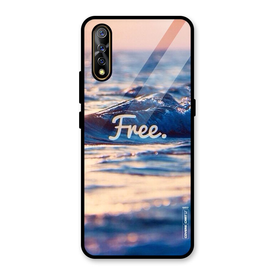 Set Yourself Free Glass Back Case for Vivo S1