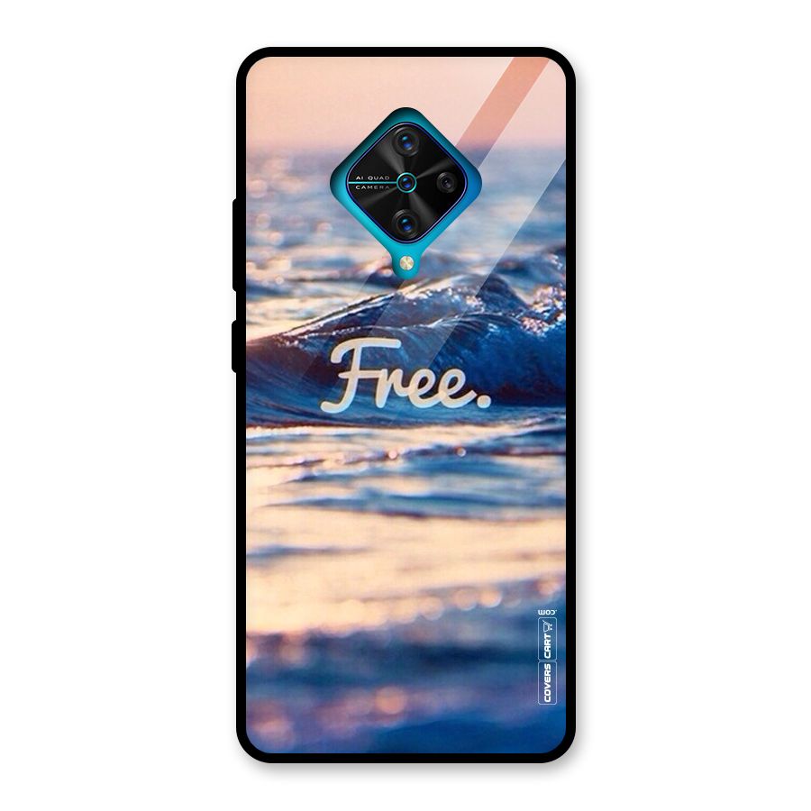 Set Yourself Free Glass Back Case for Vivo S1 Pro