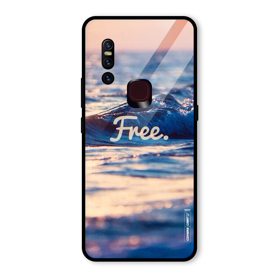 Set Yourself Free Glass Back Case for Vivo V15