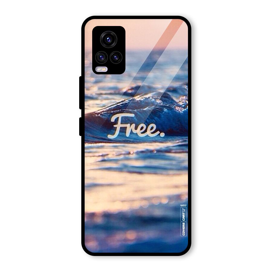 Set Yourself Free Glass Back Case for Vivo V20
