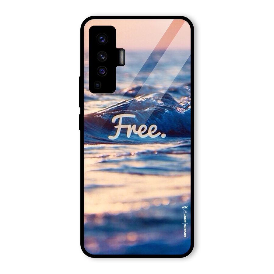 Set Yourself Free Glass Back Case for Vivo X50