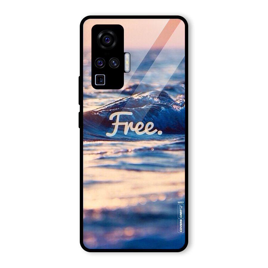 Set Yourself Free Glass Back Case for Vivo X50 Pro