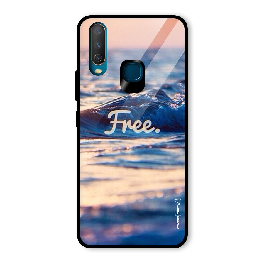Set Yourself Free Glass Back Case for Vivo Y15