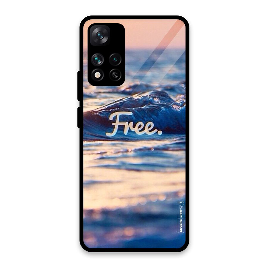 Set Yourself Free Glass Back Case for Xiaomi 11i HyperCharge 5G