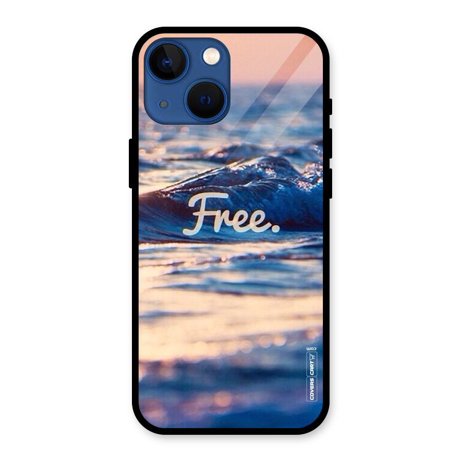 Set Yourself Free Glass Back Case for iPhone 13 Mini