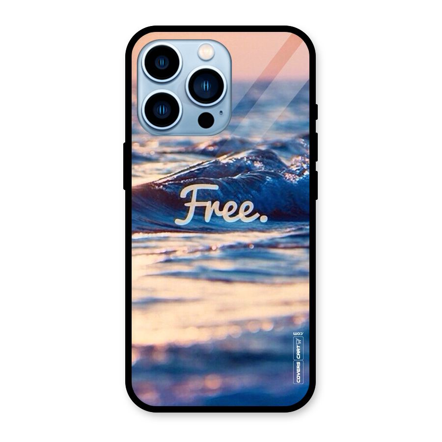 Set Yourself Free Glass Back Case for iPhone 13 Pro