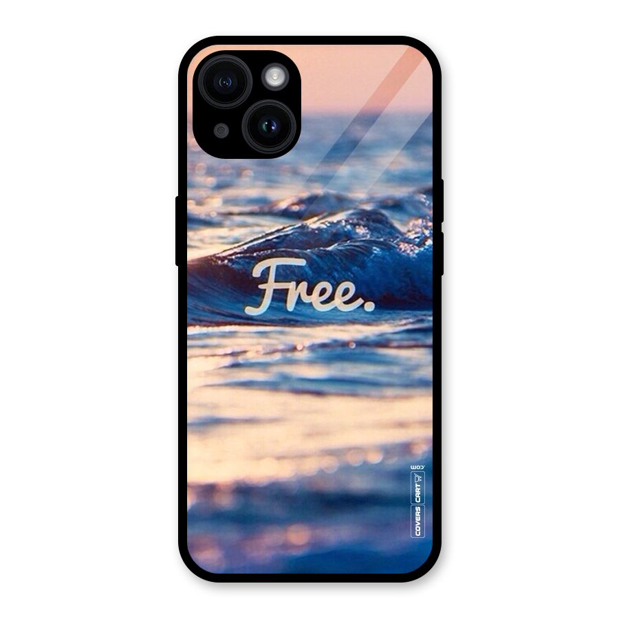 Set Yourself Free Glass Back Case for iPhone 14