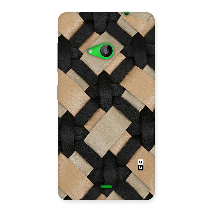 Shade Thread Back Case for Lumia 535